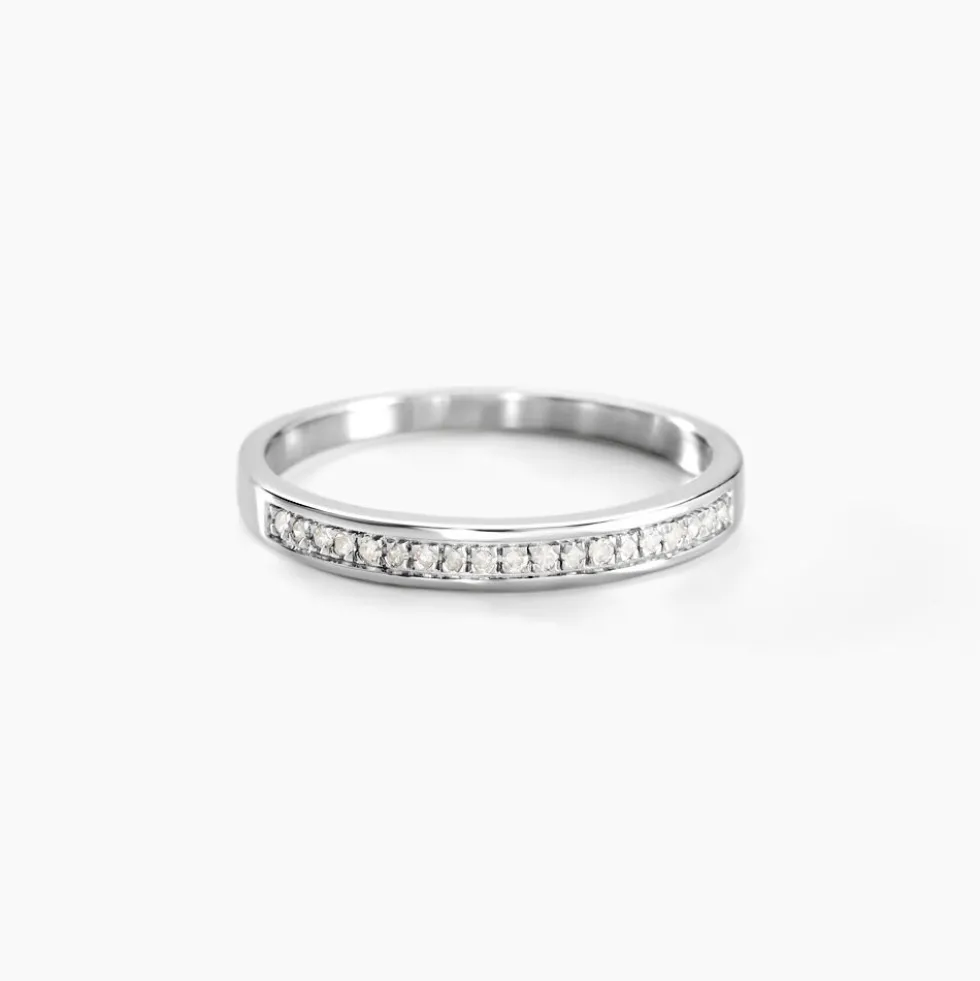 Alliance Aileen Or Blanc Diamant