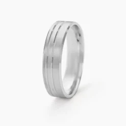 Alliance Cheryn Ruban Plat Argent Blanc