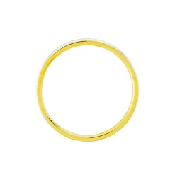 Alliance Fine Demi Jonc Classique Or Bicolore