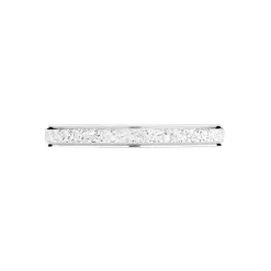 Alliance Fine Ruban Plat Or Blanc