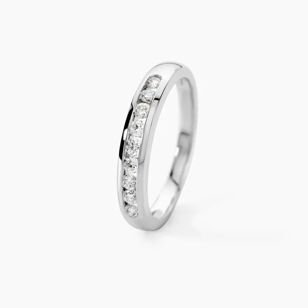 Alliance Giulia Or Blanc Diamant