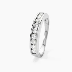 Alliance Giulia Or Blanc Diamant
