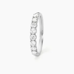 Alliance Hera Or Blanc Diamant