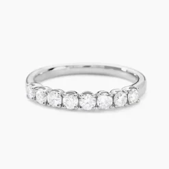 Alliance Hera Or Blanc Diamant