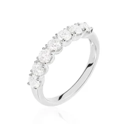 Alliance Hera Or Blanc Diamant