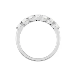 Alliance Hera Or Blanc Diamant