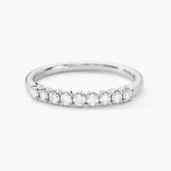 Alliance Hera Or Blanc Diamant
