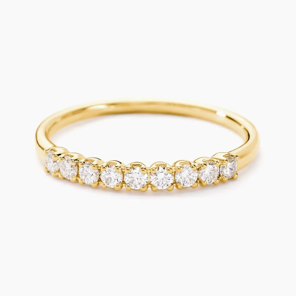 Alliance Hera Or Jaune Diamant