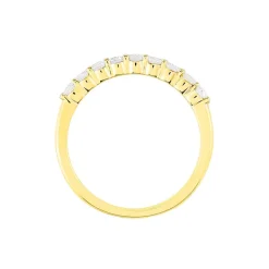 Alliance Hera Or Jaune Diamant