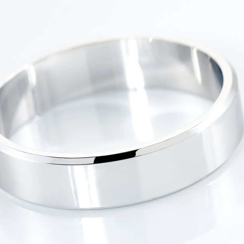 Alliance Inayah Ruban Plat Argent Blanc