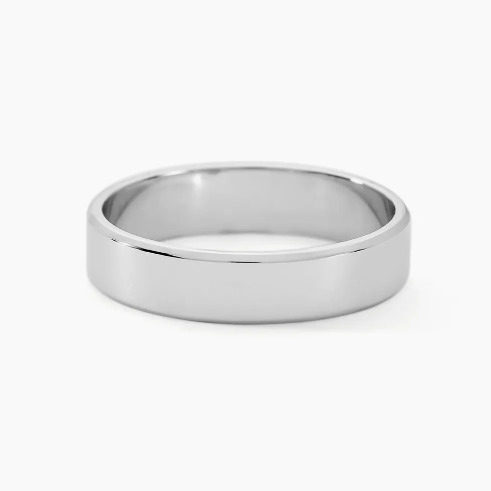 Alliance Inayah Ruban Plat Argent Blanc