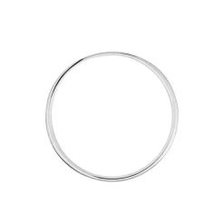 Alliance Irais Demi Jonc Classique Or Blanc