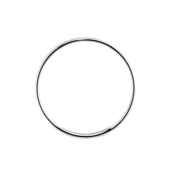 Alliance Irais Demi Jonc Classique Or Blanc