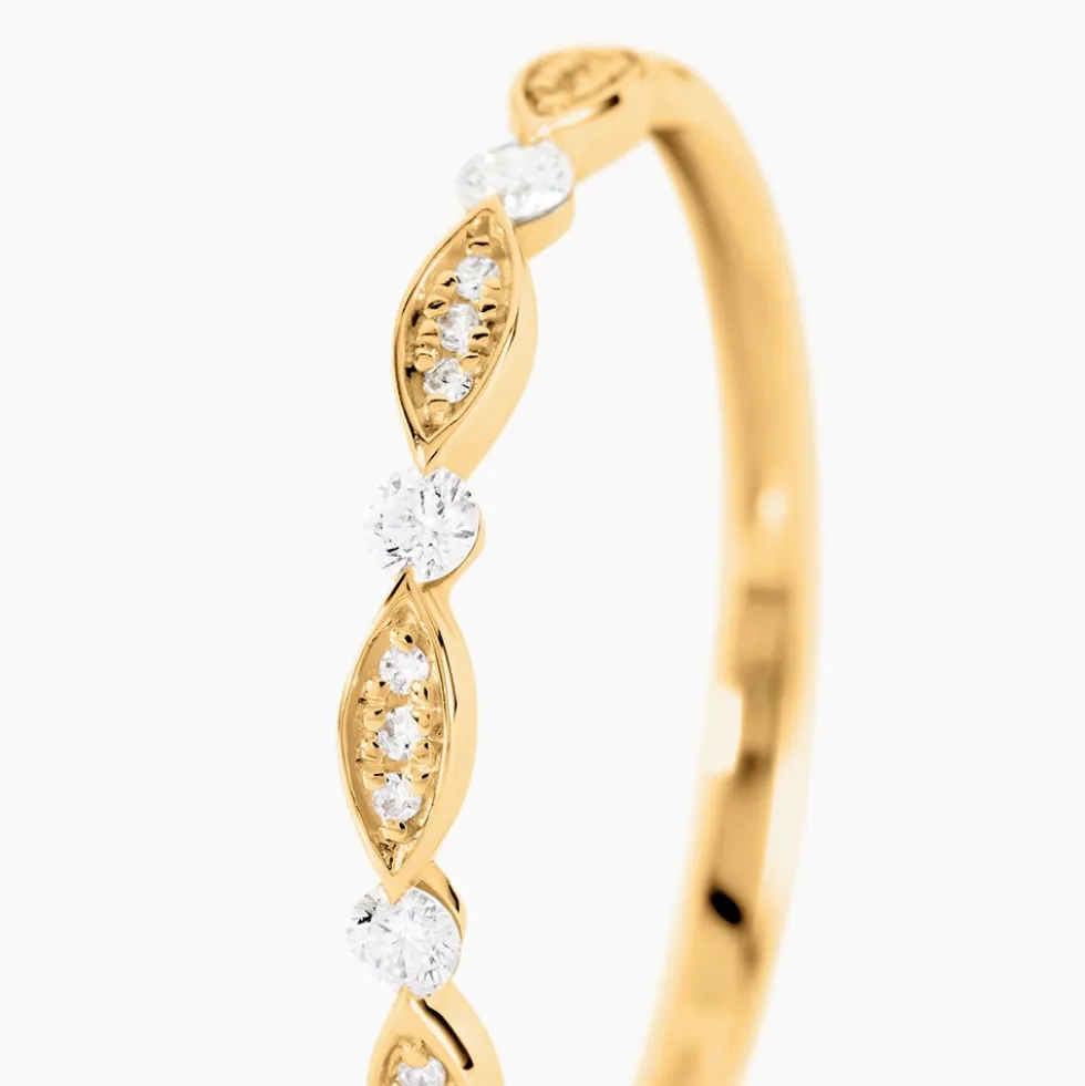 Alliance Llewella Or Jaune Diamant