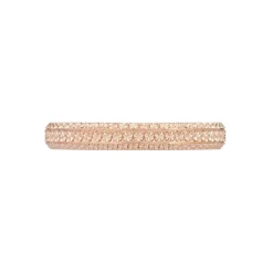 Alliance Luzia Demi Jonc Classique Or Rose