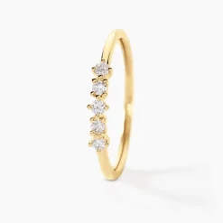 Alliance Matleena Or Jaune Diamant Synthétique