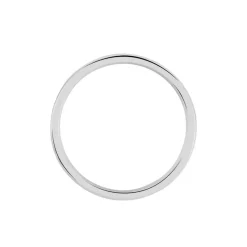 Alliance Nelcie Ruban Plat Argent Blanc