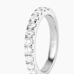 Alliance Pristina Ld Platine Blanc Diamant Synthétique