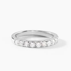Alliance Pristina Ld Platine Blanc Diamant Synthétique