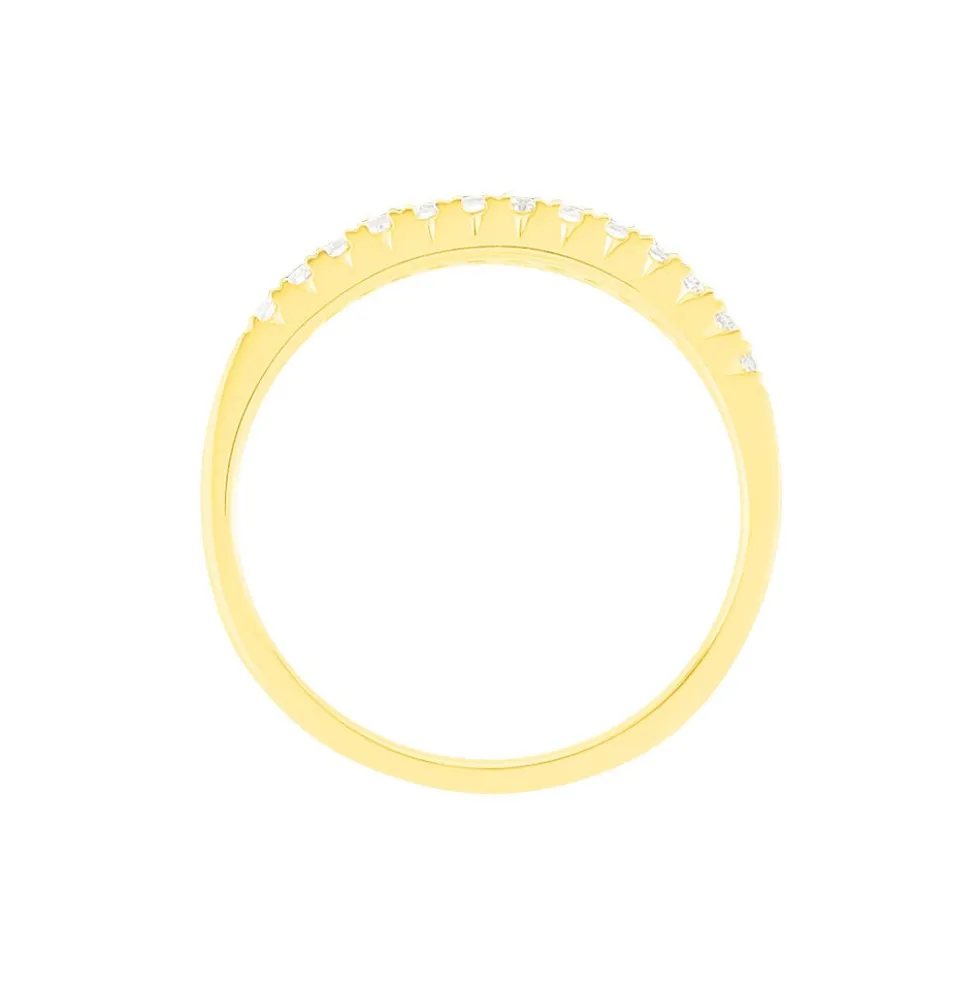 Alliance Pristina Or Jaune Diamant
