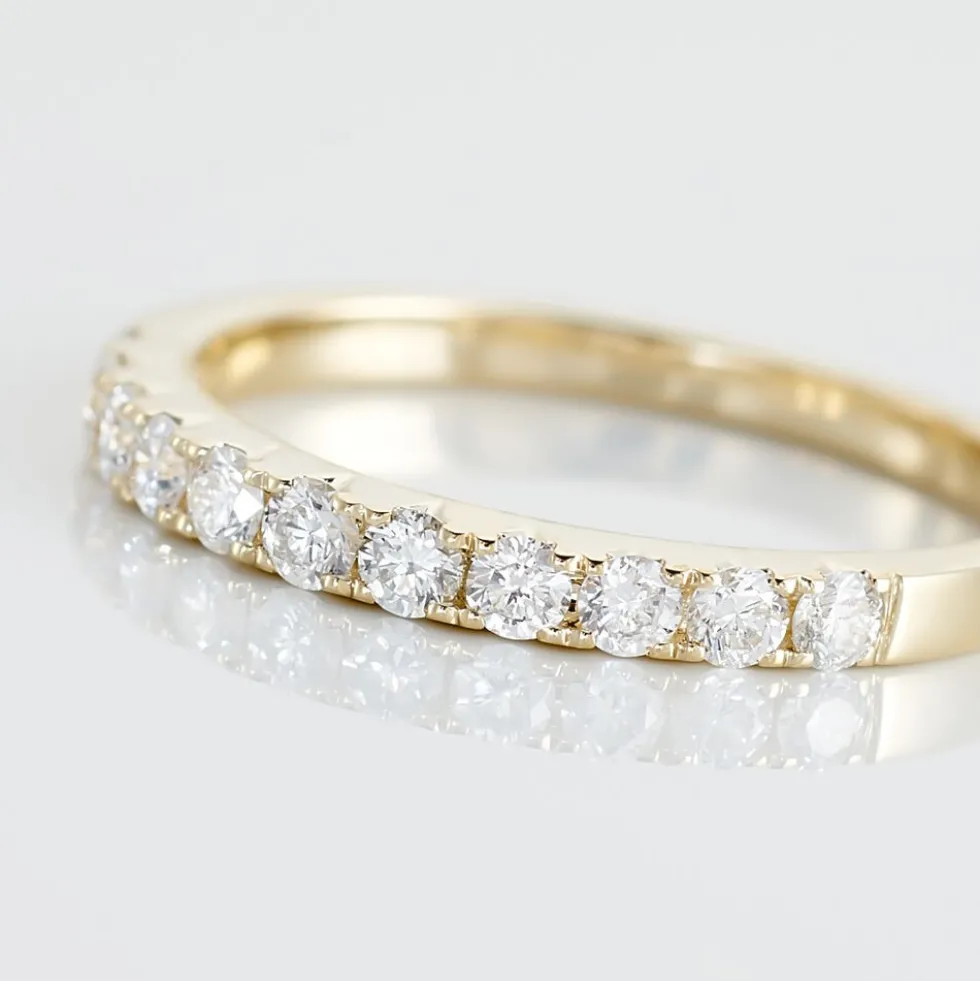 Alliance Pristina Or Jaune Diamant