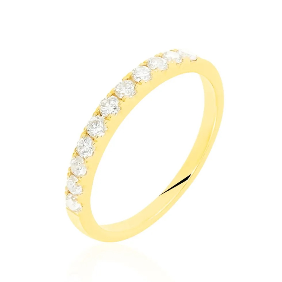 Alliance Pristina Or Jaune Diamant