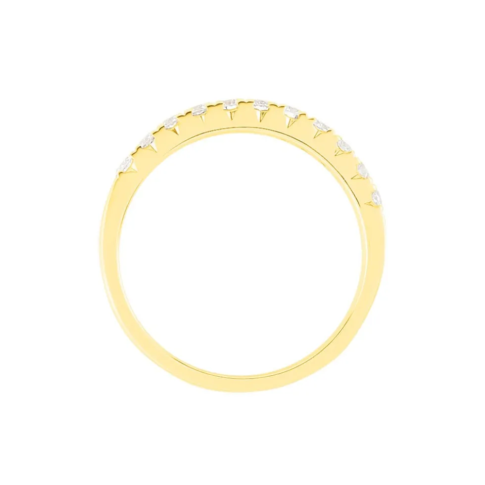 Alliance Pristina Or Jaune Diamant