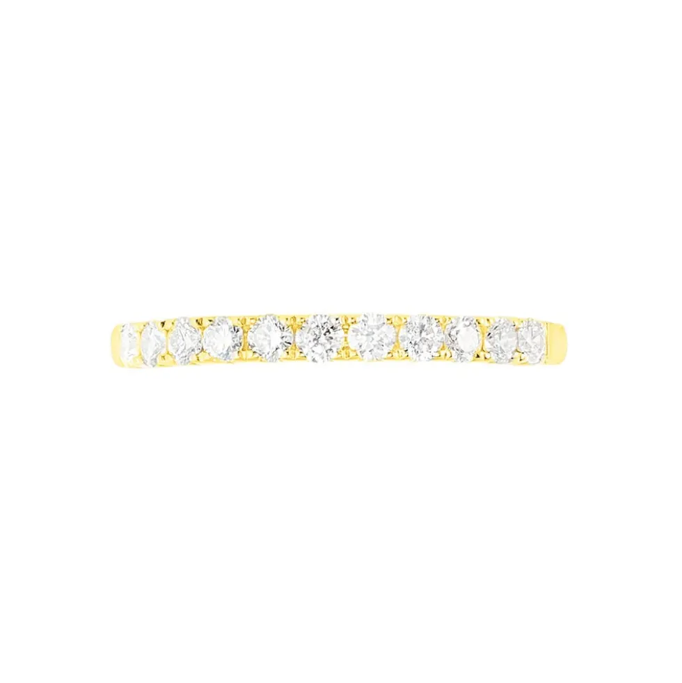 Alliance Pristina Or Jaune Diamant