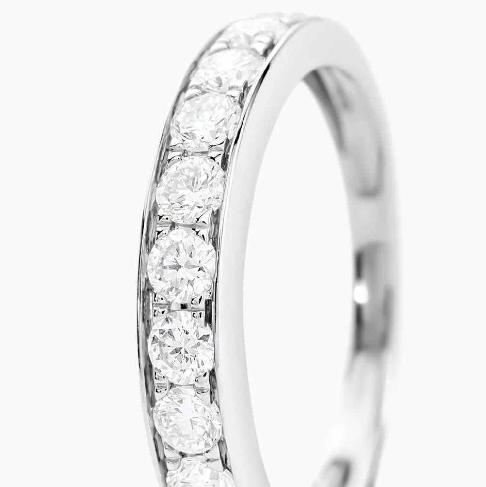 Alliance Rhea Ld Platine Blanc Diamant Synthétique