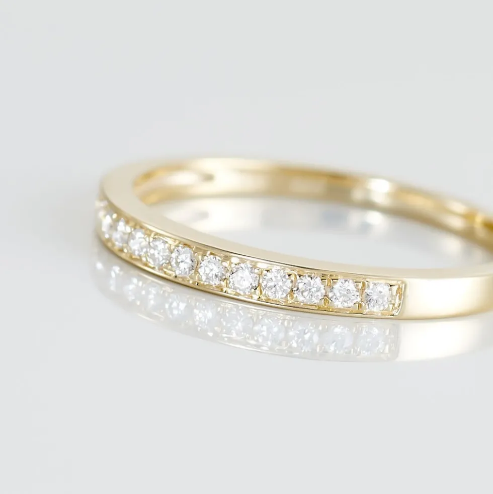 Alliance Rhea Or Jaune Diamant