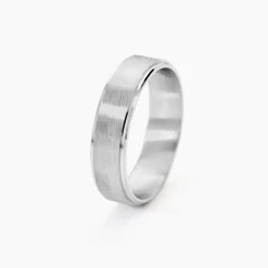 Alliance Sudem Ruban Plat Argent Blanc