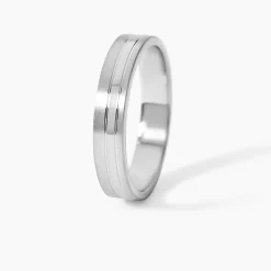 Alliance Tristan Argent Blanc
