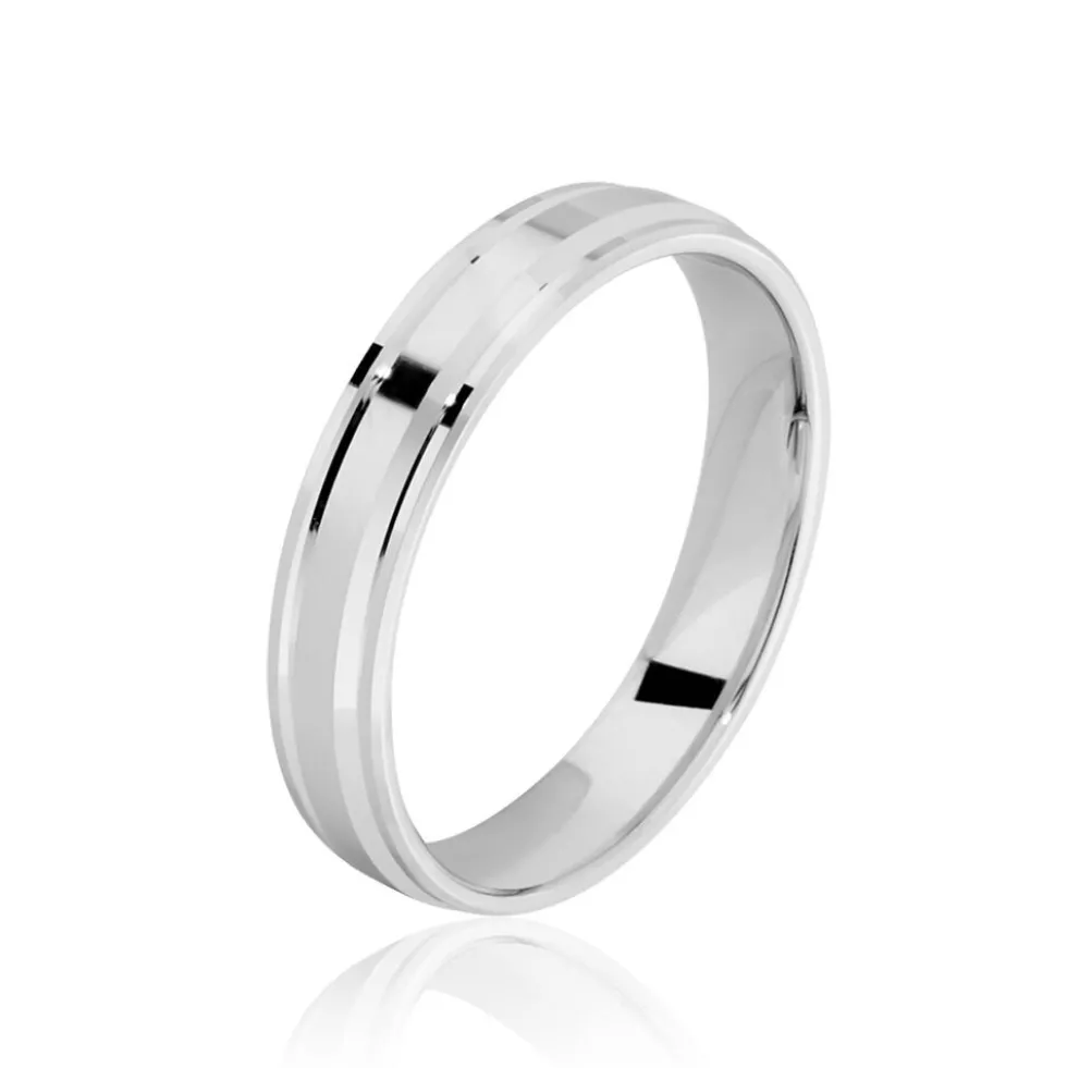 Alliance Arani Ruban Plat Or Blanc