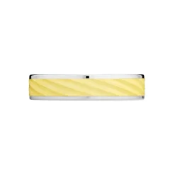 Alliance Cleonice Ruban Plat Or Bicolore
