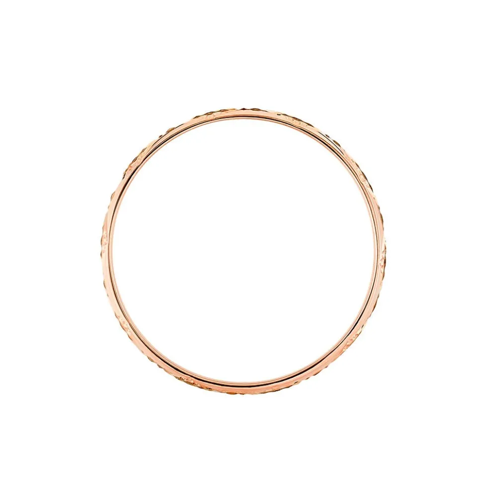 Alliance Clotilde Demi Jonc Classique Or Bicolore