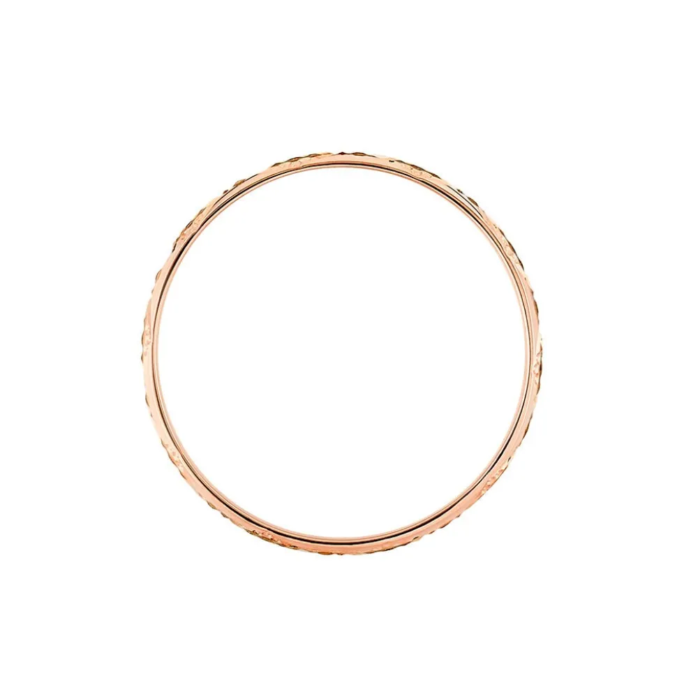 Alliance Clotilde Ruban Plat Or Bicolore