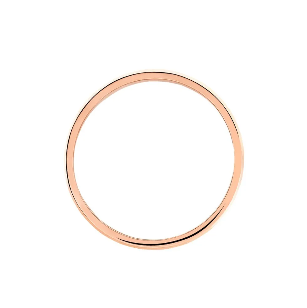 Alliance Fantaisie Diamantee Or Bicolore