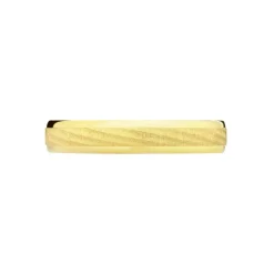 Alliance Fantaisie Sable Demi Jonc Classique Or Jaune
