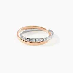Alliance Hermana Ruban Plat Or Bicolore