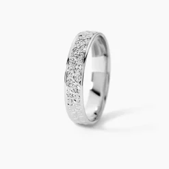 Alliance Herveva Ruban Plat Or Blanc