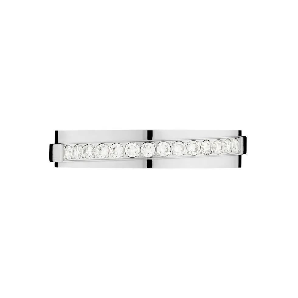 Alliance Iride Or Blanc Diamant