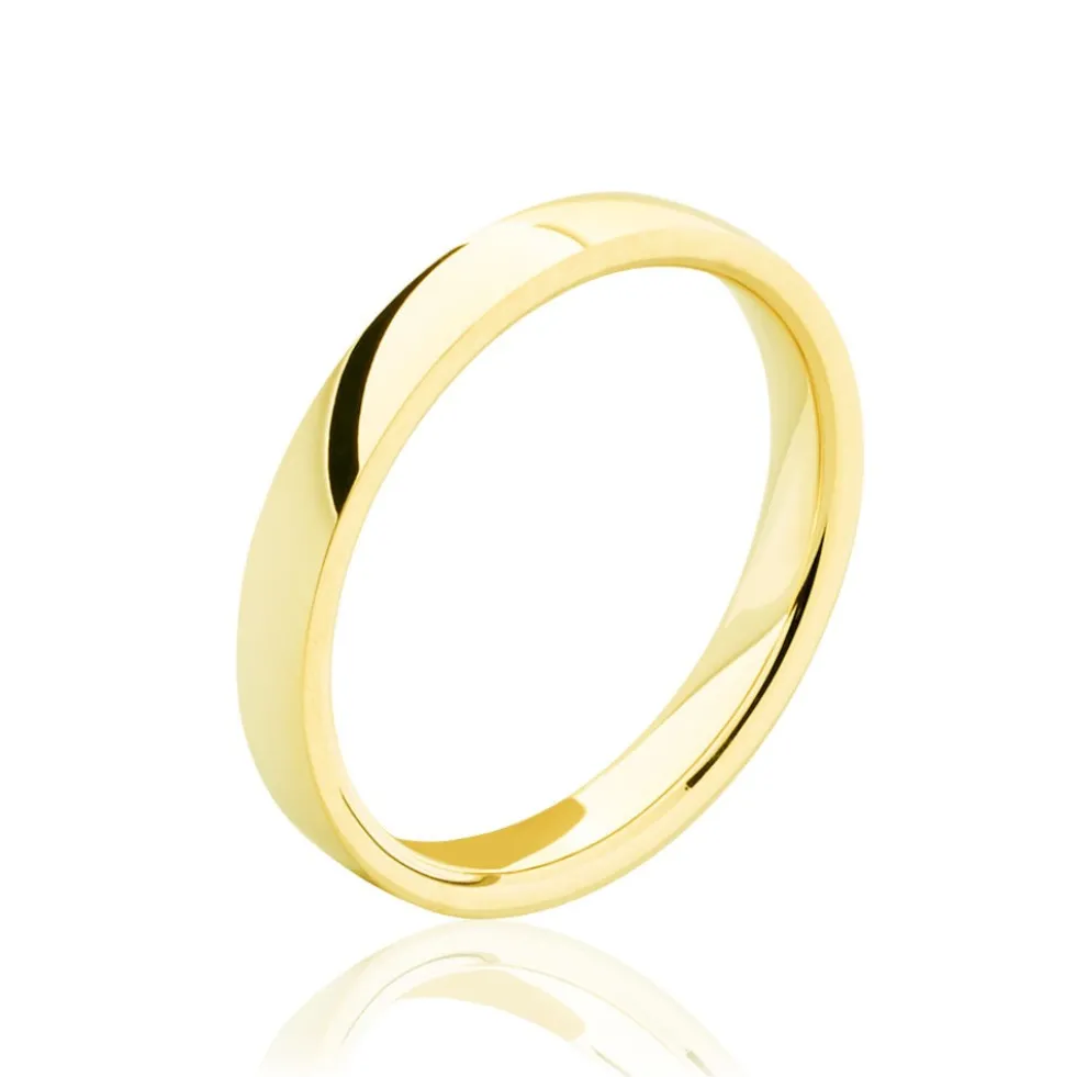 Alliance Jules Ruban Confort Or Jaune