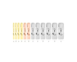 Alliance Julie Ruban Classique Platine Blanc