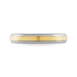 Alliance Len Ruban Plat Or Bicolore