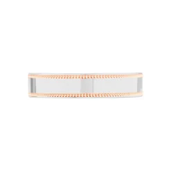 Alliance Liseret Perle Ruban Plat Or Bicolore