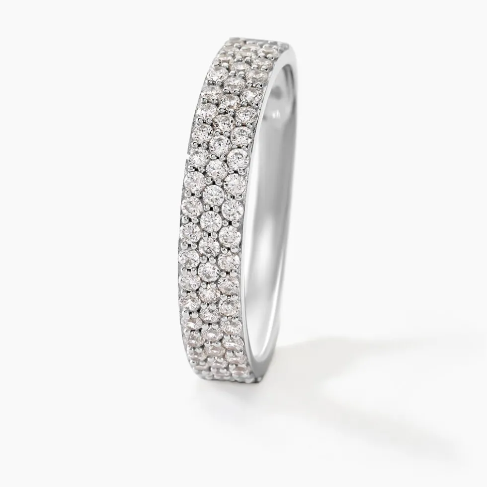 Alliance Lison Or Blanc Oxyde De Zirconium