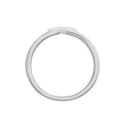 Alliance Magali Ruban Plat Or Blanc