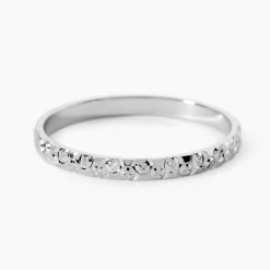 Alliance Menussa Diamantee Or Blanc
