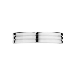 Alliance Merylle Ruban Plat Or Blanc