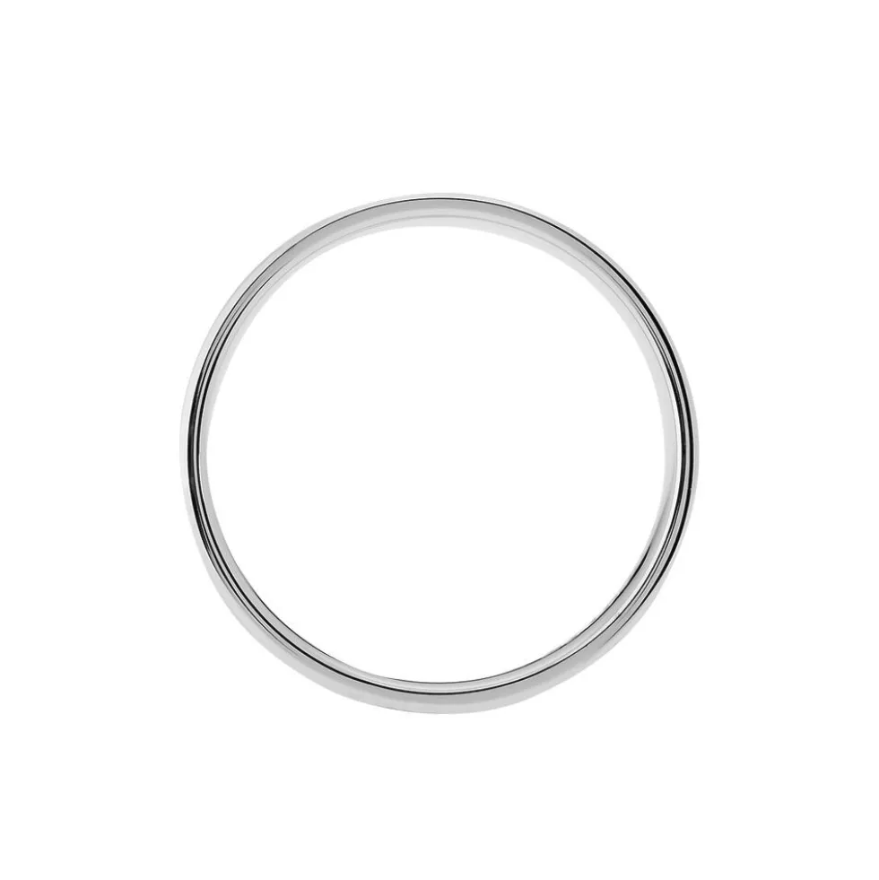 Alliance Miya Demi Jonc Classique Or Blanc